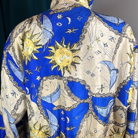Shanghai Silk vintage bomber jacket celestial blue - Picture 8 of 16